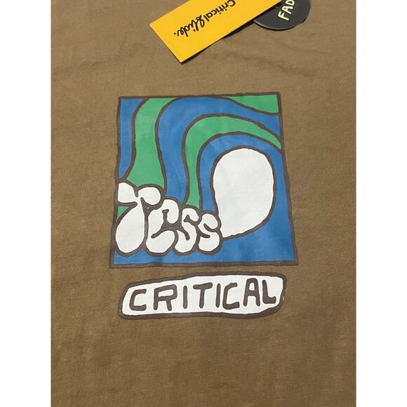 NWT The Critical Slide Society TCSS Washroom T-Shirt Cinnamon Men’s Size M - Picture 2 of 12